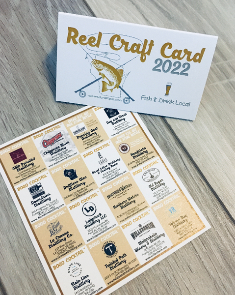 2024 Wisconsin Reel Craft Card (Distillery Edition) – Reel Craft Pass